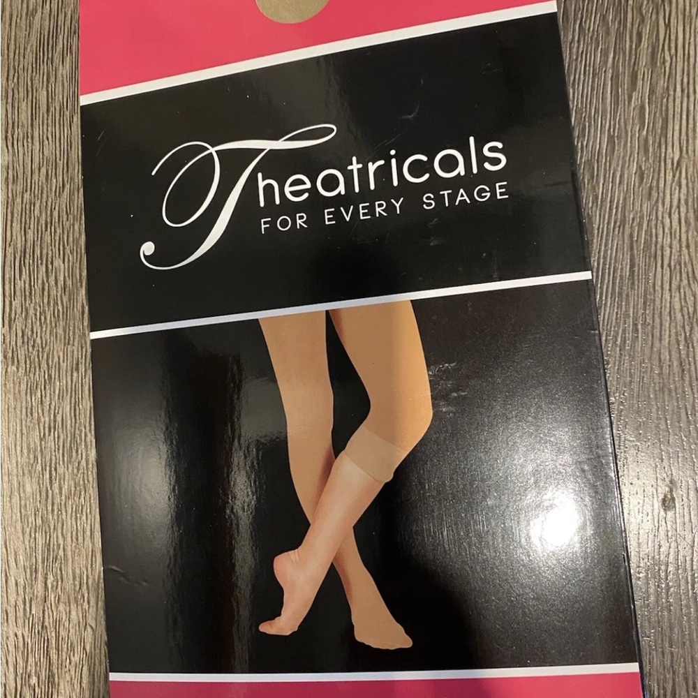 COPY - NEW W/TAGS Theatricals Convertible
Microfiber Tights T5515. Lt. Suntan